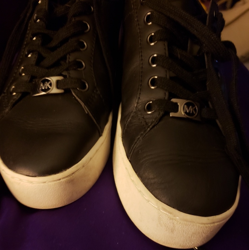 Michael Kors leather Platform sneakers shoes